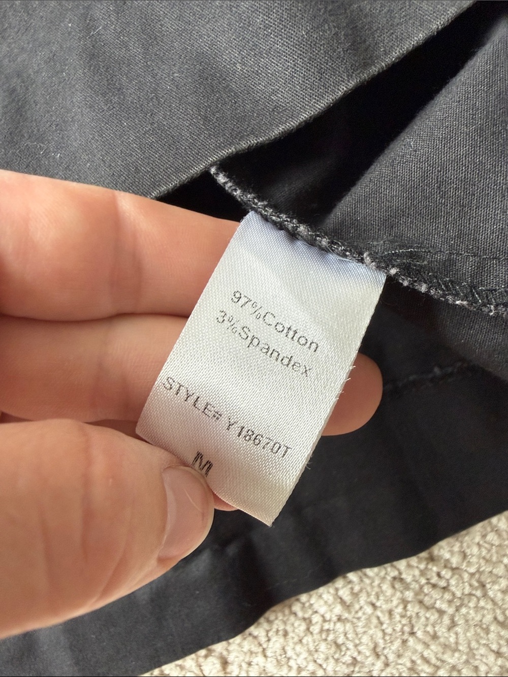 Tuckernuck Pomander Place Claiborne Button Down Shift Puff Sleeve Black Dress - Picture 7 of 11